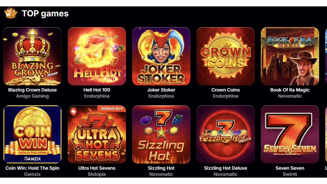NV Casino games